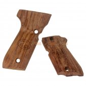 Rose Wood Grip cover for KWA System 7 M93R GBB