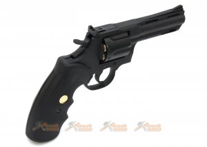 king arms python 357 magnum co2 revolver black 4inch barrel