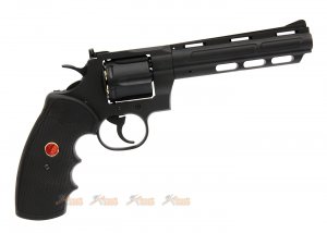 king arms python 357 magnum co2 revolver black 6inch barrel