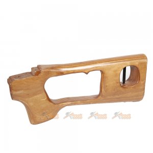 real wooden handguard stock ak svd spring rifle
