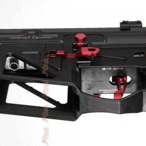 phantom extremis rifle mk3 aeg black red