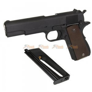 we alloy m1911 co2 blowback pistol black