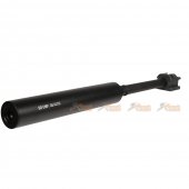 Mock Silencer & Aluminium Threaded Outer Barrel Set for H&K UMP UMG Series Airsoft AEG (Black)