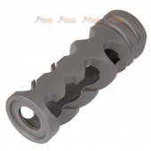 steel 14mm anti clockwise ccw flash hider 05a black