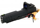 armorer works hx2601 hicapa 4.3 gbb slide rmr red dot sight gold black