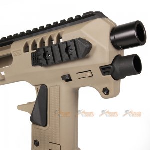 caa airsoft micro roni pistol carbine conversion glock series gbb de