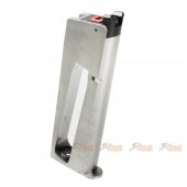 nemc01 1911 metal single stack co2 magazine we nemc01 1911 airsoft gbb silver