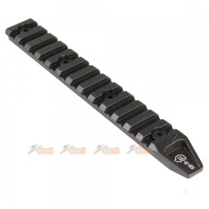 ares 6 inch key rail system keymod system 2pcs  black