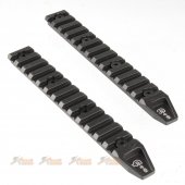 ARES 6 inch Key Rail System for Keymod System (2pcs , Black)