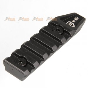 ares 3 inch key rail system keymod system 2pcs  black