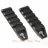 ARES 3 inch Key Rail System for Keymod System (2pcs , Black)