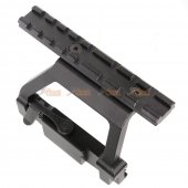 side scope mount rail ares vz58 aeg black