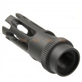 ares metal +14mm cw flash hider m16 type f black