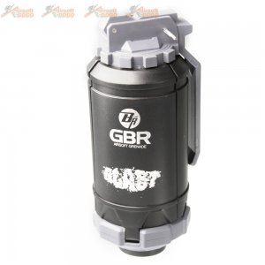 gbr airsoft spring grenade black