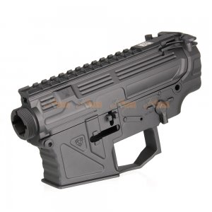 APS Upper & Lower Receiver with PEW Inscription for APS M4 Ver.2 Gearbox (Black)