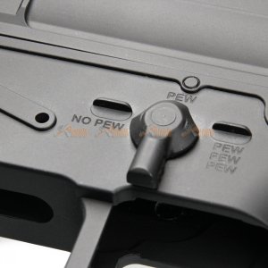 aps upper lower receiver pew inscription aps m4 ver2 gearbox black