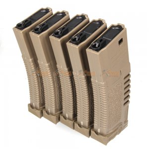 ARES 300rds Hi-Capa Magazine for ARES Amoeba M4/ M16 Series Airsoft AEG (DE, 5 pcs)