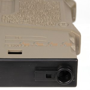 120rd aeg short magazine amoeba m4 m16 series airsoft aeg de 10 pcs