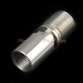 14mm cw outer barrel adapter ksc kwa mp7a1 airsoft gbb silver