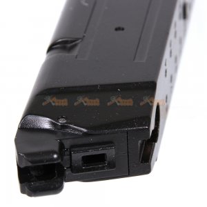 aps metal 23rds co2 magazine aps acp series airsoft gbb black