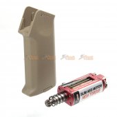 ARES High Torque Slim AEG Long Shaft Motor with Grip for M4 Airsoft AEG (Type B, DE)