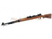 Bell Gas Powered Karabiner KAR 98K Kar98k Bolt Action Rifle Real Wood