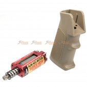 Super High Torque Slim AEG Long Shaft Motor with Grip for M4 Airsoft AEG (DE)