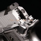 emg sai 4.3 gas blowback pistols silver