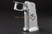 Airsoft Surgeon RWA Infinity CNC Aluminum Aggressive Mobius Grip Set for Marui Hi-Capa Series (Silver )