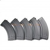 600rds Hi-Capa Magazines for Marui and King Arms AK Series Airsoft AEG (5pcs Pack, Black)