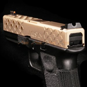 bell 1:1 scale high performance assembled g17 airsoft gbb no759 de bk