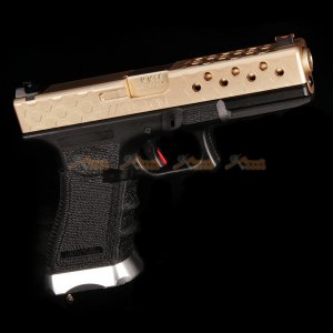 bell 1:1 scale high performance assembled g17 airsoft gbb no759 de bk