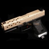 BELL 1/1 scale high performance assembled G17 Airsoft GBB - NO.759 (DE / BK)