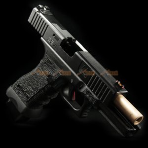 bell 1:1 scale high performance assembled g17 airsoft gbb no749 black