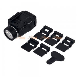 Tactical Weapon Light TLR-7 LED flashlight and Mighty Lumen with UNIV-1/UNIV-2/1913-1/1913-2/1913-3/1913-4 rail (Black)