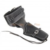 Tactical Airsoft Right Handed Synthetic Leather Belt Holster (Horse pattern)