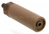 socom 46 style mini dummy silencer  12mm cw flash hider vfc kwa kwc mp7 gbb de