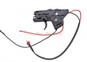 metal gearbox ics m4 series aeg rear wire black