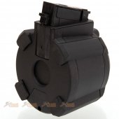 1000 rounds electric drum magazine ak airsoft aeg black