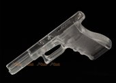 Polymer Gen.3 RTF Lower Grip for Marui G17 Airsoft GBB (Transparent)