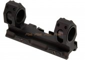 army force tactical 25 30mm qdl01 extension scope mount black