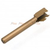 bell metal outer barrel bell g34 airsoft gbb gold