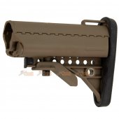 E&C M4 / M16 AEG Fiber MOD Crane Stock (Tan)