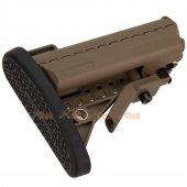 ec m4 m16 aeg fiber mod crane stock tan