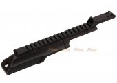 ak body top cover 20mm rail ak series airsoft aeg black