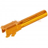 5KU Aluminum 9INE Outer Barrel for Umarex / VFC G19 GBB (Gold)