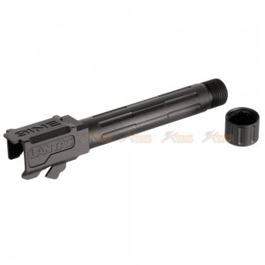 5KU Aluminum 9INE -14mm Outer Barrel with Thread Protector for UMAREX (by VFC) G19X / G45 GBB (Black)