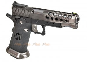 Armorer Works HX2501 Hi-Capa 5.1 GBB Pistol (2-Tone, Hex Cut Slide)