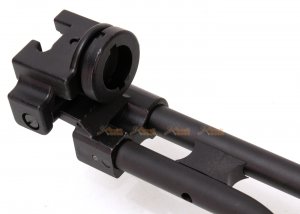 dnoys lr300 style metal folding stock m4 m16 series aeg black