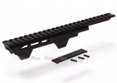 NINE BALL Aluminum Rail for Marui Spec Desert Eagle Gas Pistols (Black)